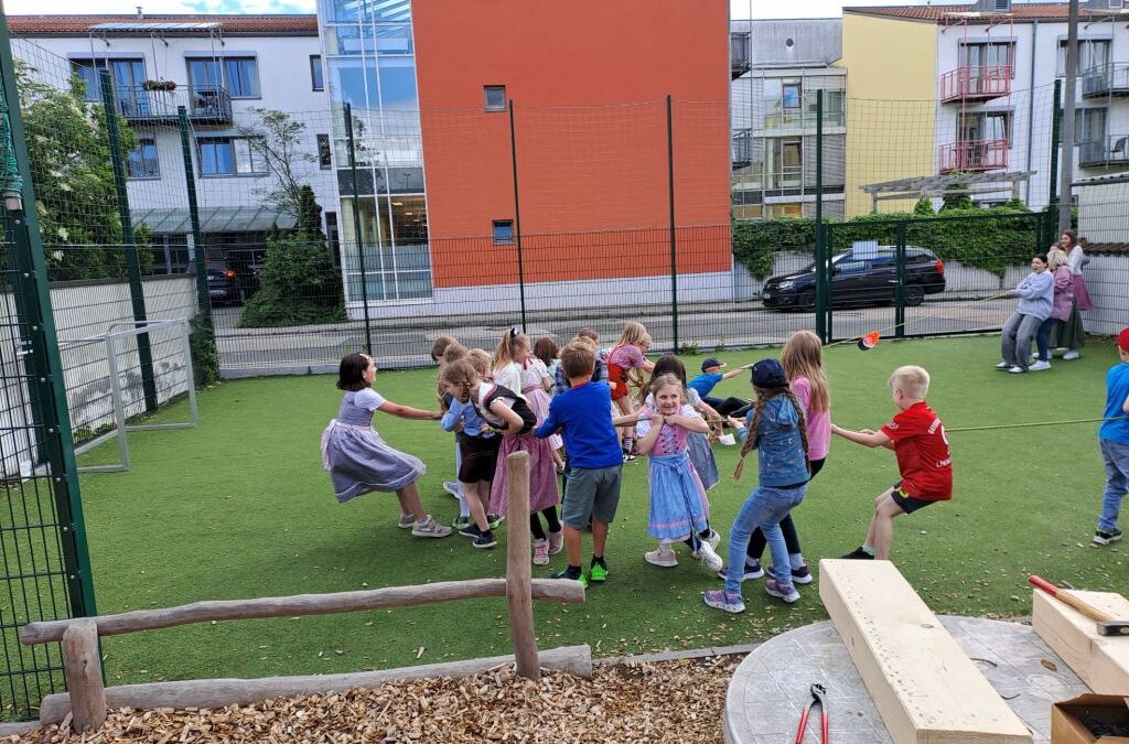 Schulgarteln und Kindervolksfest