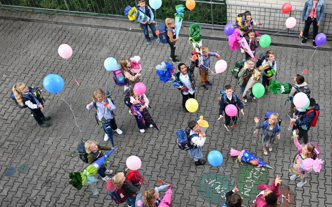 Erster Schultag an der Döpfer-Grundschule
