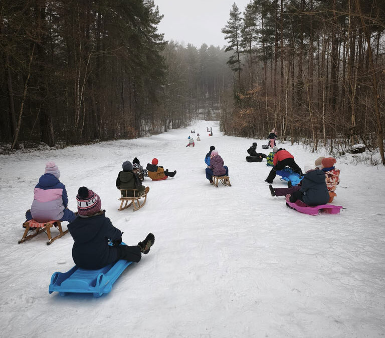 Rodelspaß am Weinberg